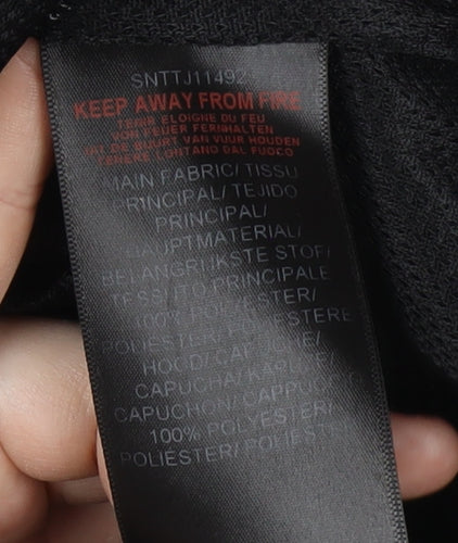 Sonneti Boys Grey Black 12-13 Years Anorak Hooded Jacket