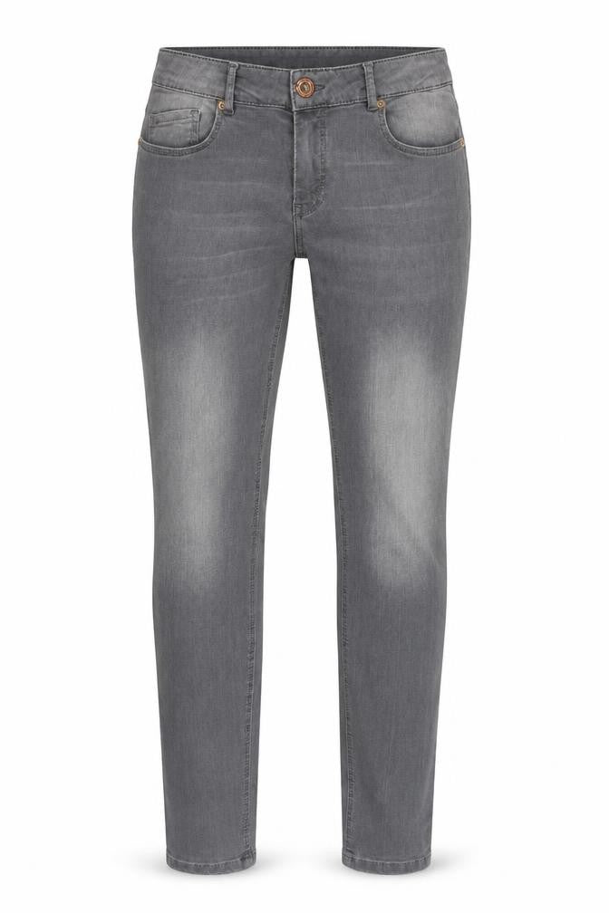 Front view of Massimo Dutti Men’s Grey Skinny Fit Denim Jeans, size 28