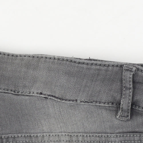 Massimo Dutti Men’s Grey Skinny Fit Denim Jeans Size 28