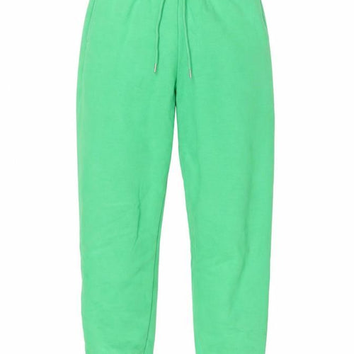 Uniqlo Womens Green XS Cotton Jogger Sweatpants Tapered Fit