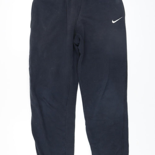 Nike Men's Black Fleece Jogger Sweatpants Size S Regular Fit