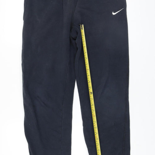 Nike Men's Black Fleece Jogger Sweatpants Size S Regular Fit