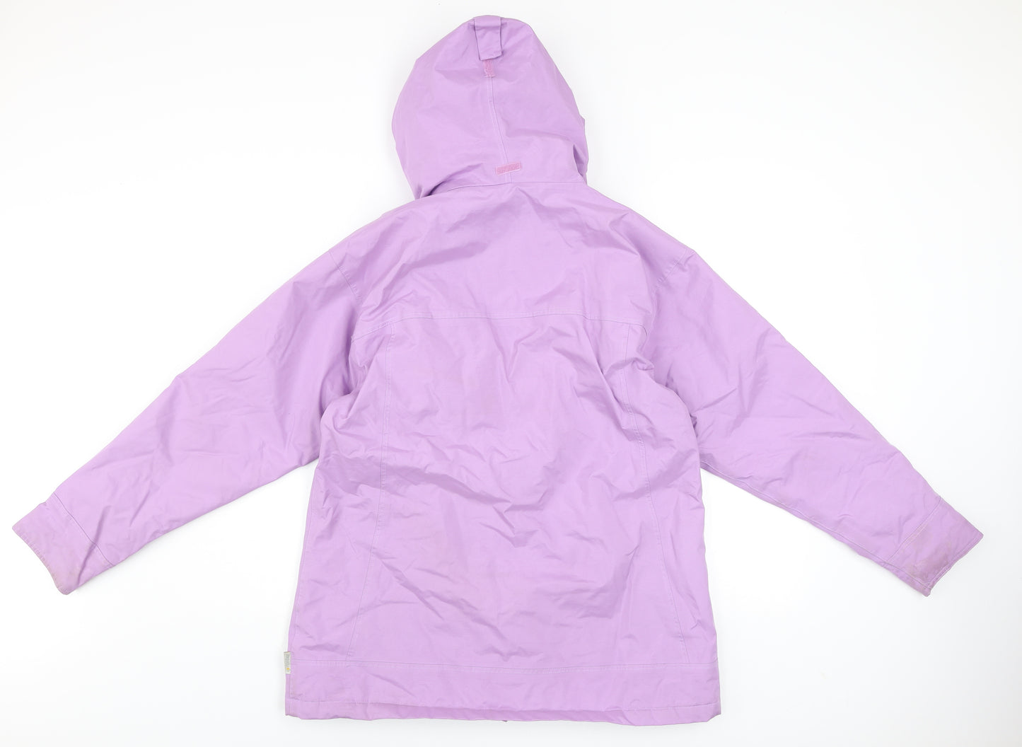 Regatta Women's Purple Waterproof Hooded Rain Jacket Size 14