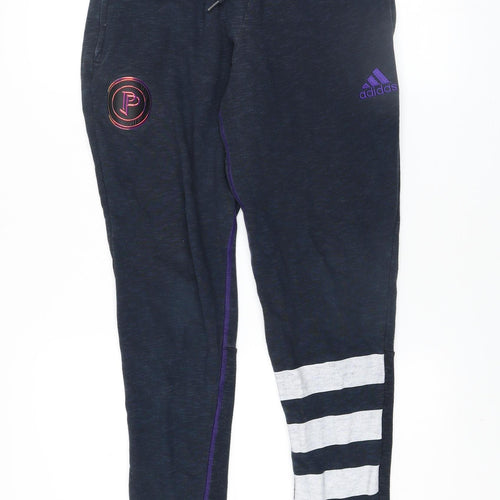 Adidas Men’s Black Jogger Sweatpants Size S 56% Cotton 44% Polyester