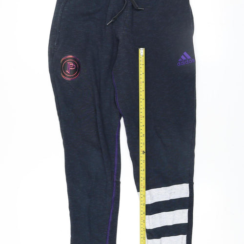 Adidas Men’s Black Jogger Sweatpants Size S 56% Cotton 44% Polyester