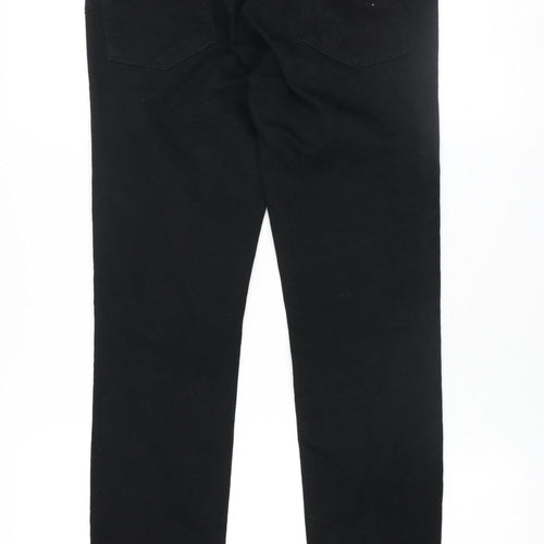 Next Women's Black Skinny Jeans Size 10 Regular Stretch Denim