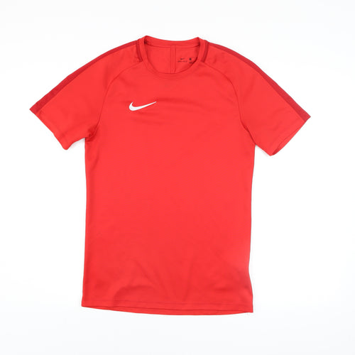 Nike Men's Red Dri-FIT Short Sleeve Athletic T-Shirt Size S