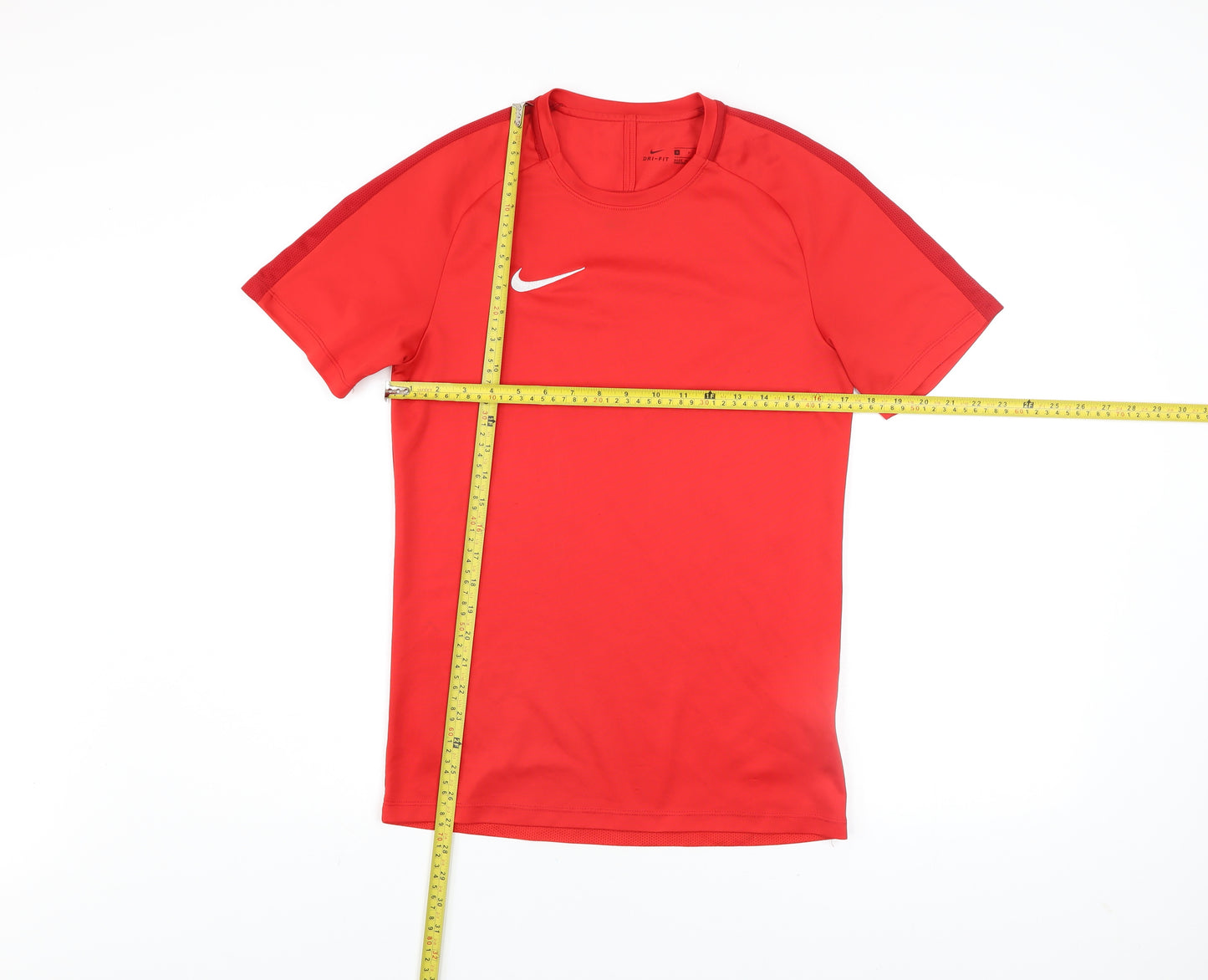 Nike Men's Red Dri-FIT Short Sleeve Athletic T-Shirt Size S