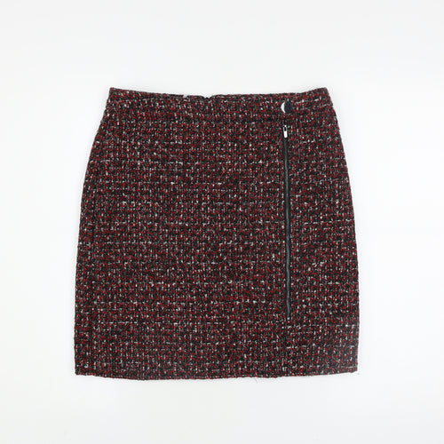 Dunnes Women’s Multicoloured Tweed Pencil Mini Skirt Size 10