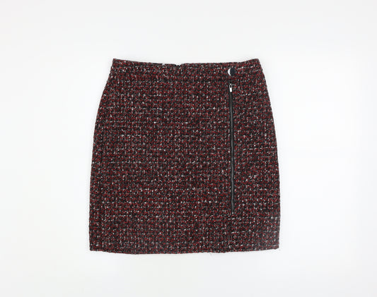 Dunnes Women’s Multicoloured Tweed Pencil Mini Skirt Size 10