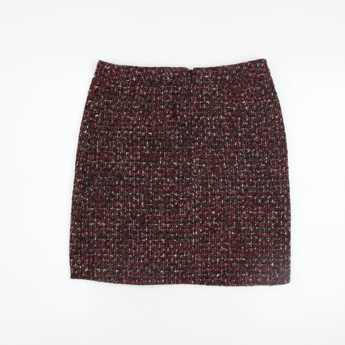 Dunnes Women’s Multicoloured Tweed Pencil Mini Skirt Size 10