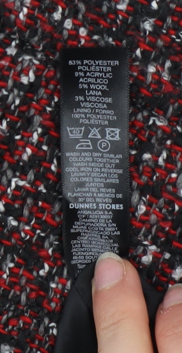 Dunnes Women’s Multicoloured Tweed Pencil Mini Skirt Size 10