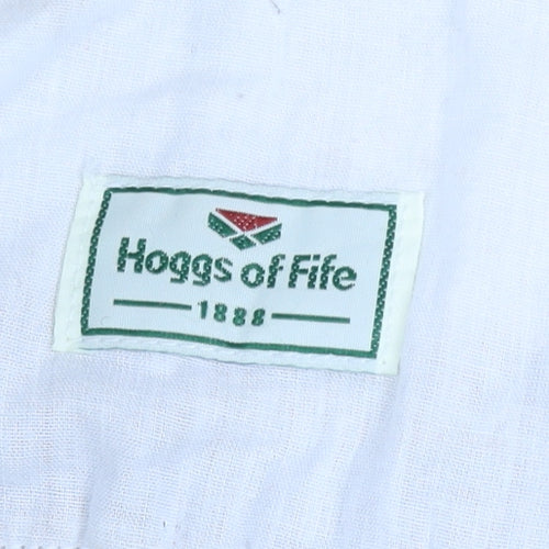 Hoggs of Fife Men's Beige Corduroy Trousers 40W 29L Cotton Regular Fit