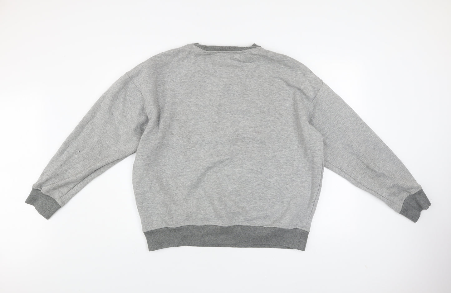 The Stronghold Men's Grey Pullover Sweatshirt L Regular Fit