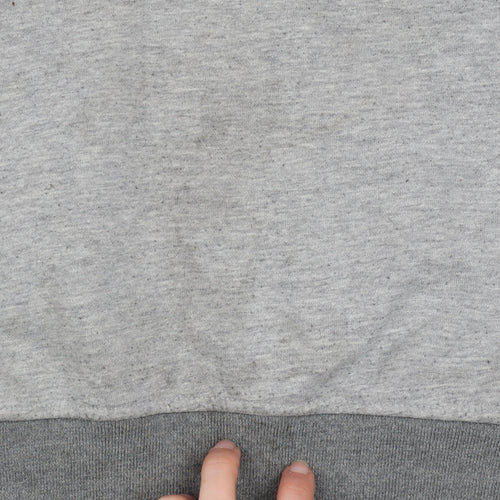 The Stronghold Men's Grey Pullover Sweatshirt L Regular Fit