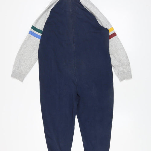 Marks and Spencer Boys Blue Harry Potter Hogwarts Hooded Onesie 8-9 Years