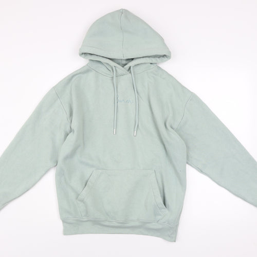 Bench Women’s Green Pullover Hoodie Size 10 Cotton Blend