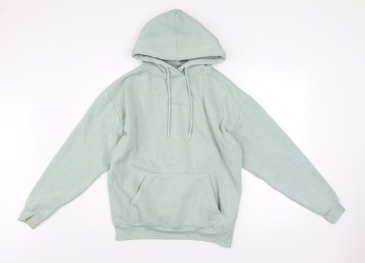 Bench Women’s Green Pullover Hoodie Size 10 Cotton Blend