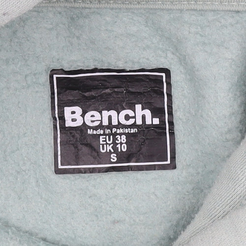 Bench Women’s Green Pullover Hoodie Size 10 Cotton Blend