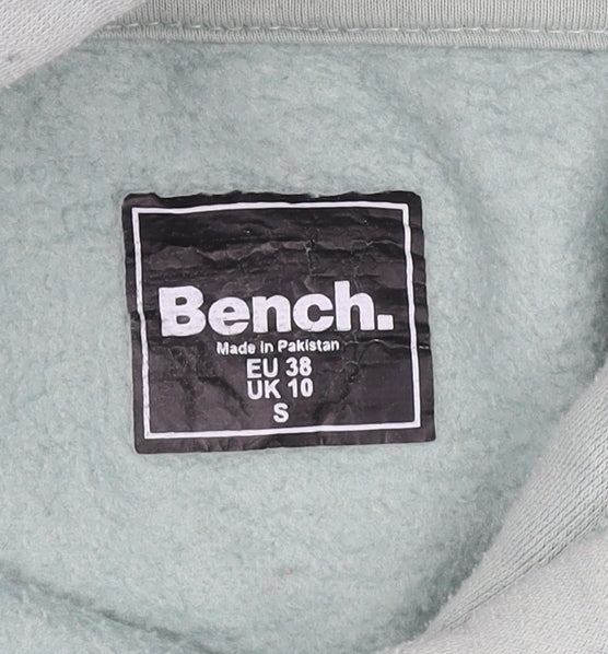 Bench Women’s Green Pullover Hoodie Size 10 Cotton Blend