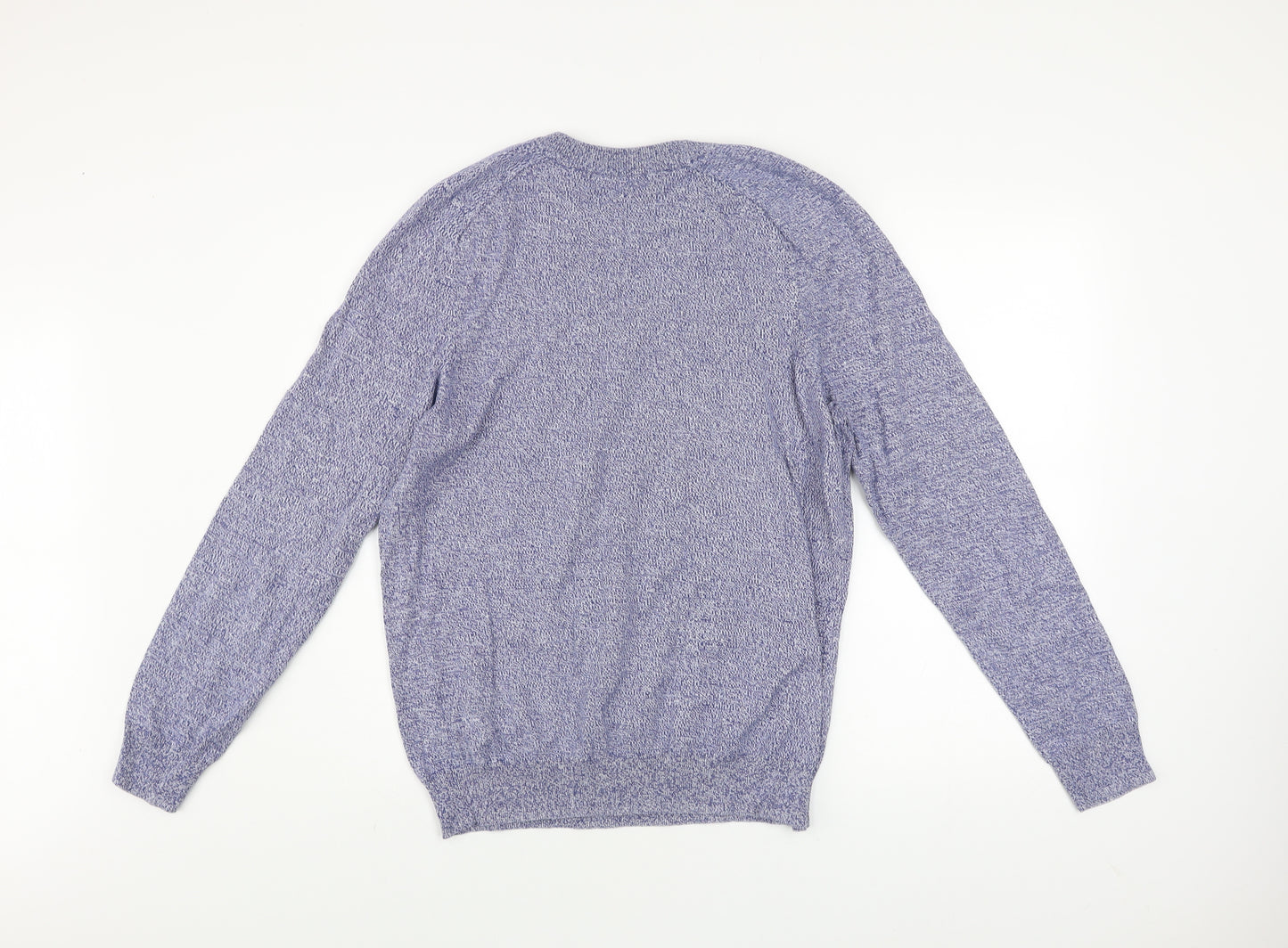 Primark Men’s Blue Cotton Crew Neck Jumper Size L