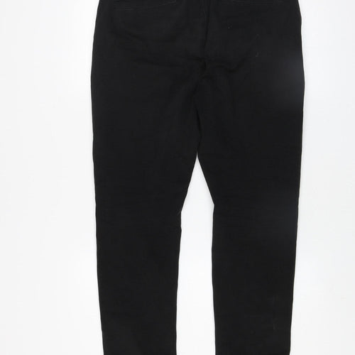 Marks and Spencer Men’s Black Slim Fit Chino Trousers 32x29