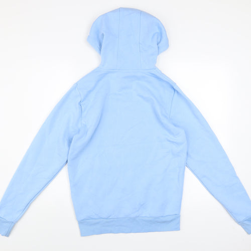 The Simpsons Men's Blue Pullover Hoodie S Krusty Burger Graphic