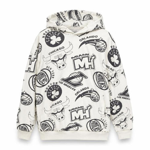 Marks and Spencer Boys Multicoloured NBA Pullover Hoodie 12-13Y Fleece Cotton