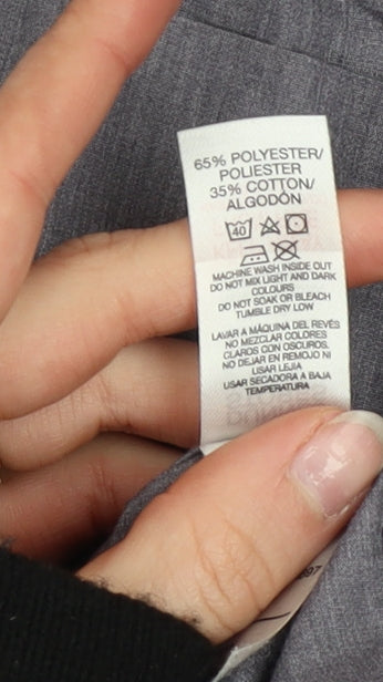 Dunnes Stores Boys Grey Long Sleeve Button-Up Shirt 13-14 Years