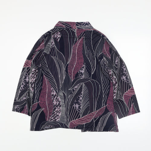 Gerard Womens Multicoloured Floral Tunic Blouse Size 16