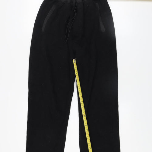 H&M Women’s Black Relaxed Fit Jogger Trousers Size L