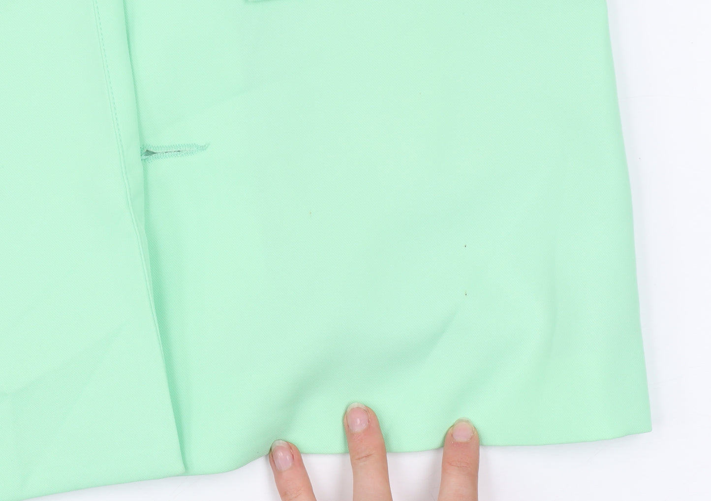 SLA The Label Mint Green Unisex S Blazer Lined Classic Mid-Length