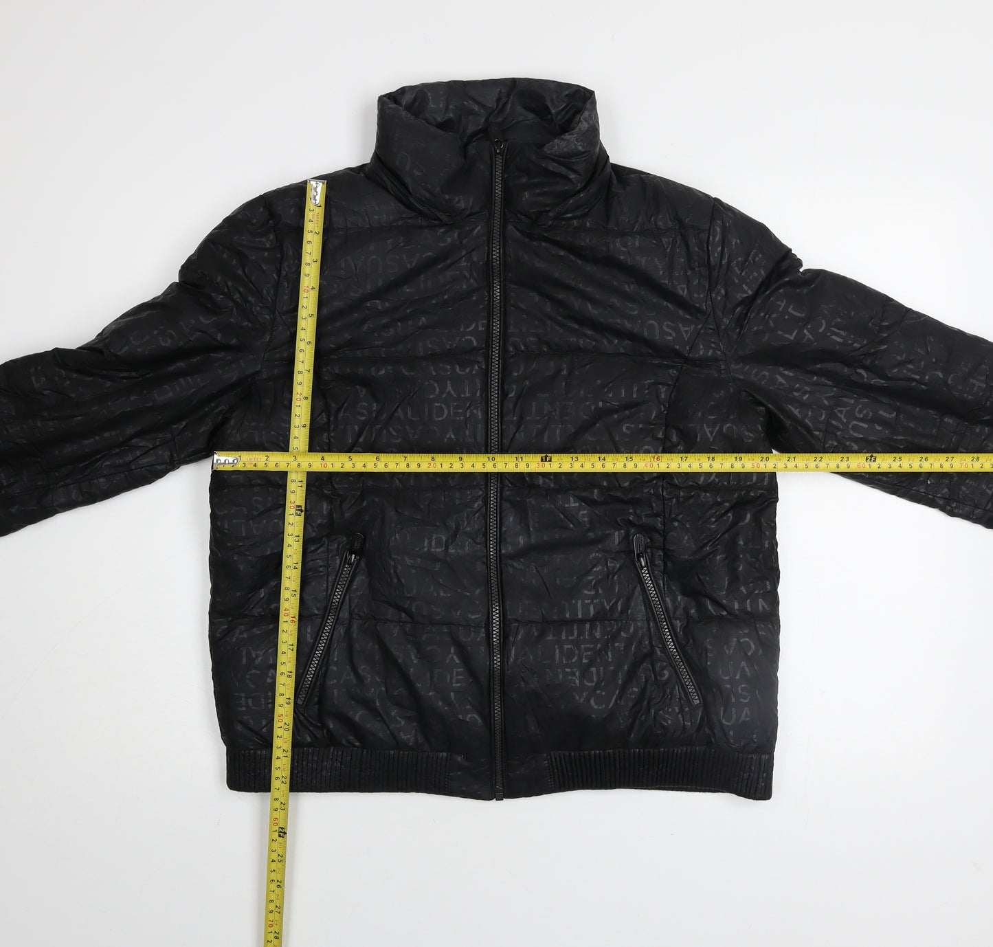 Casual Identity Women’s Black Puffer Jacket Size 14