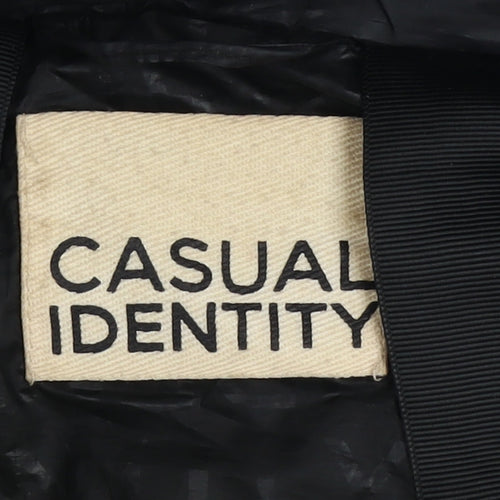 Casual Identity Women’s Black Puffer Jacket Size 14