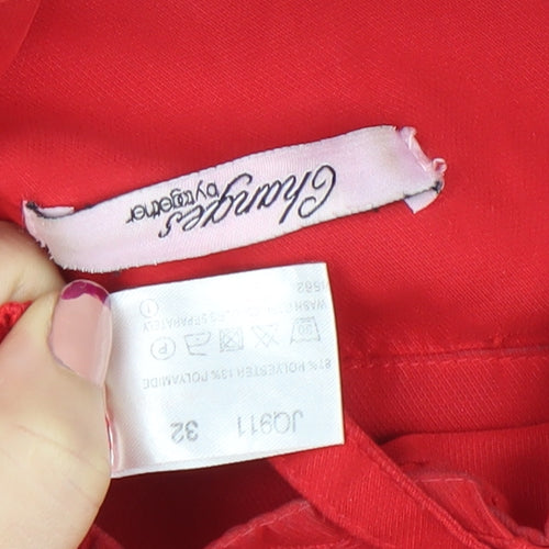 Challenge by Regatta Womens Red Hooded Parka Jacket Size 6