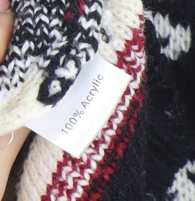 Pop England Women's Multicoloured Fair Isle Christmas Jumper Size S