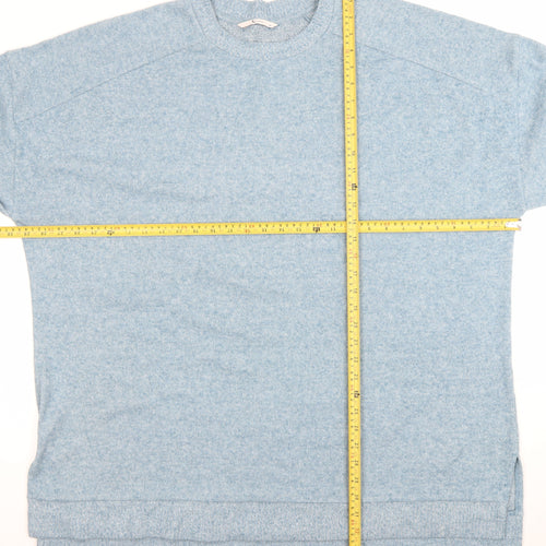 Tu Women’s Blue Crew Neck Relaxed Pullover Jumper Size 24
