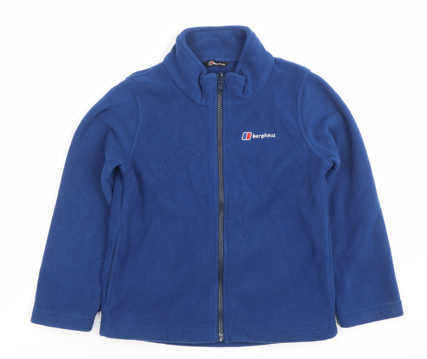 Berghaus Boys Blue Fleece Full Zip Jacket 5-6 Years Outdoor Wear