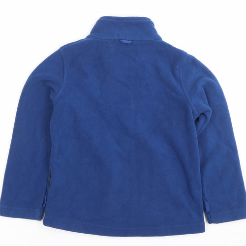 Berghaus Boys Blue Fleece Full Zip Jacket 5-6 Years Outdoor Wear