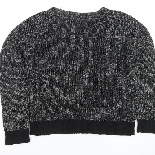 Marks and Spencer Women’s Grey Chunky Knit Pullover Jumper Size 12