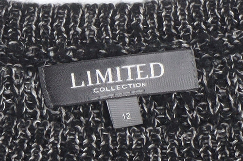 Marks and Spencer Women’s Grey Chunky Knit Pullover Jumper Size 12