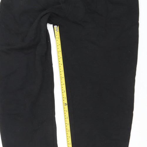 Next Men's Black Jogger Style Activewear Trousers M Regular Fit