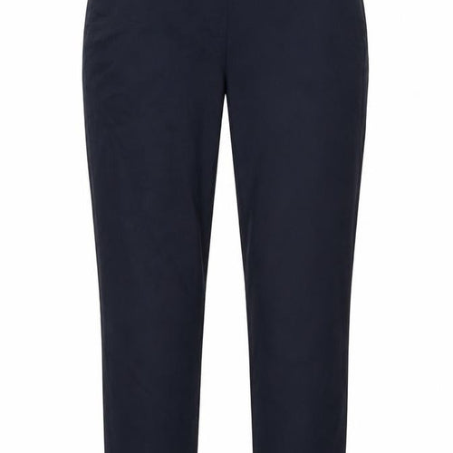 Zara Women Black XL Stretch Cotton Blend Straight Trousers