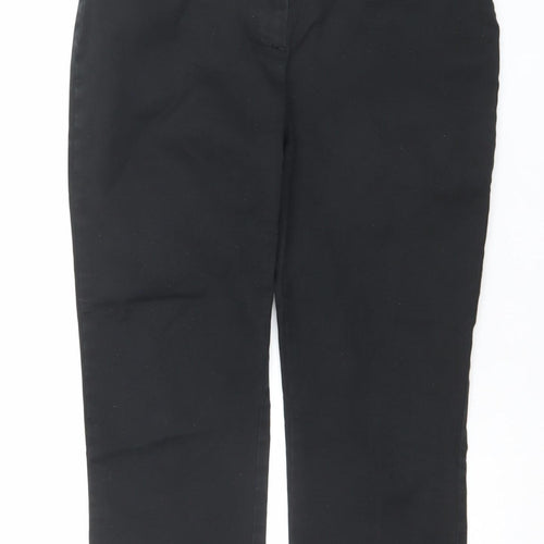 Boden Women Black Straight Regular Fit Jeans Size 12
