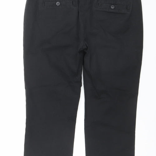 Boden Women Black Straight Regular Fit Jeans Size 12