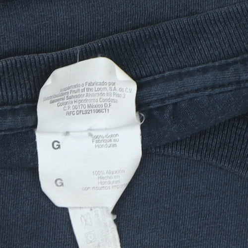 Fruit of the Loom Men's Black 469 Legends Never Die Graphic T-Shirt Size L