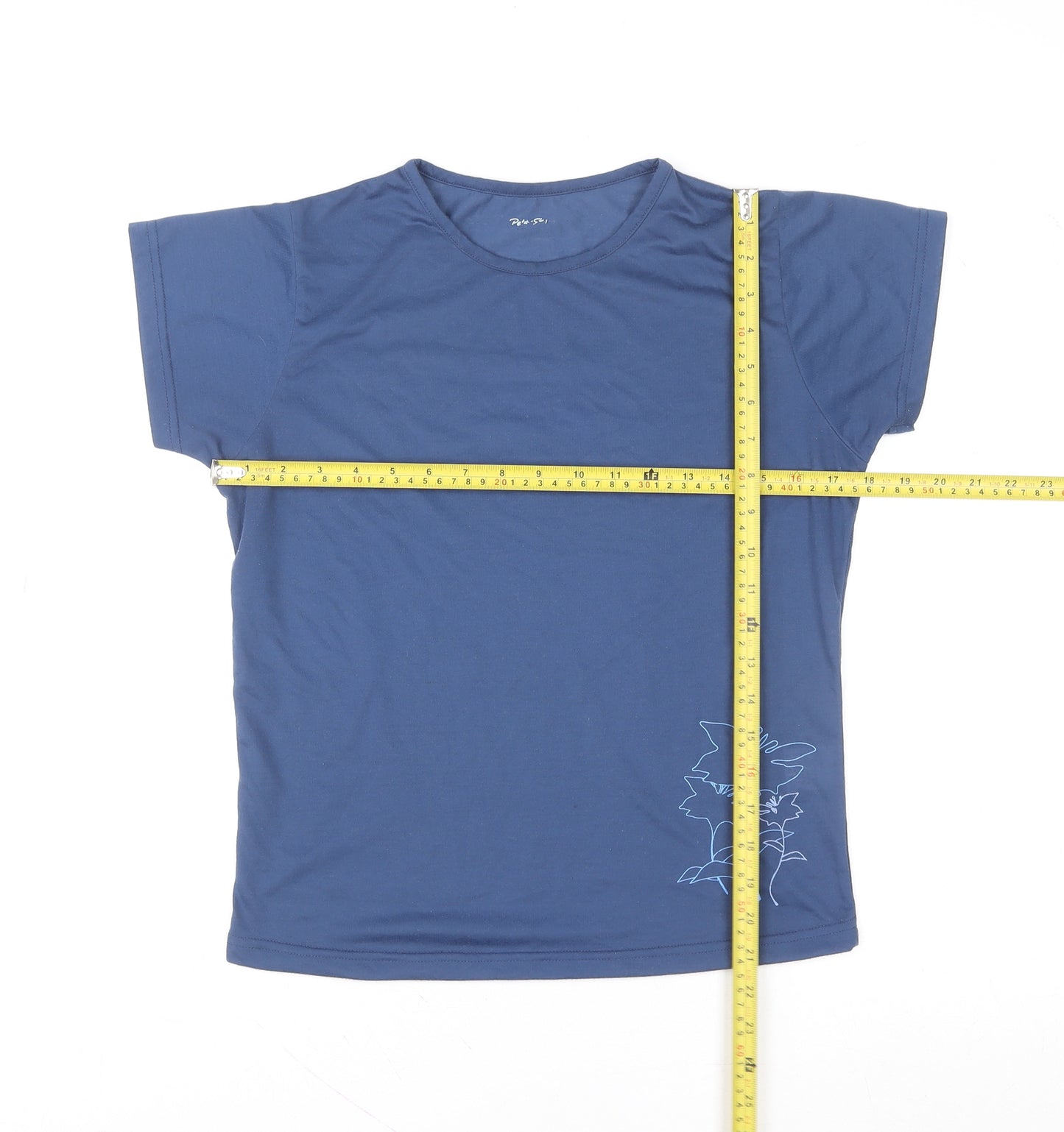 Peter Storm Boys Blue Short Sleeve Crew Neck Polyester Active T-Shirt 10 Years