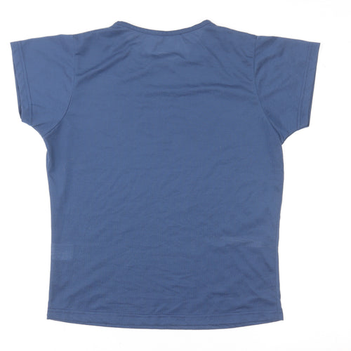 Peter Storm Boys Blue Short Sleeve Crew Neck Polyester Active T-Shirt 10 Years