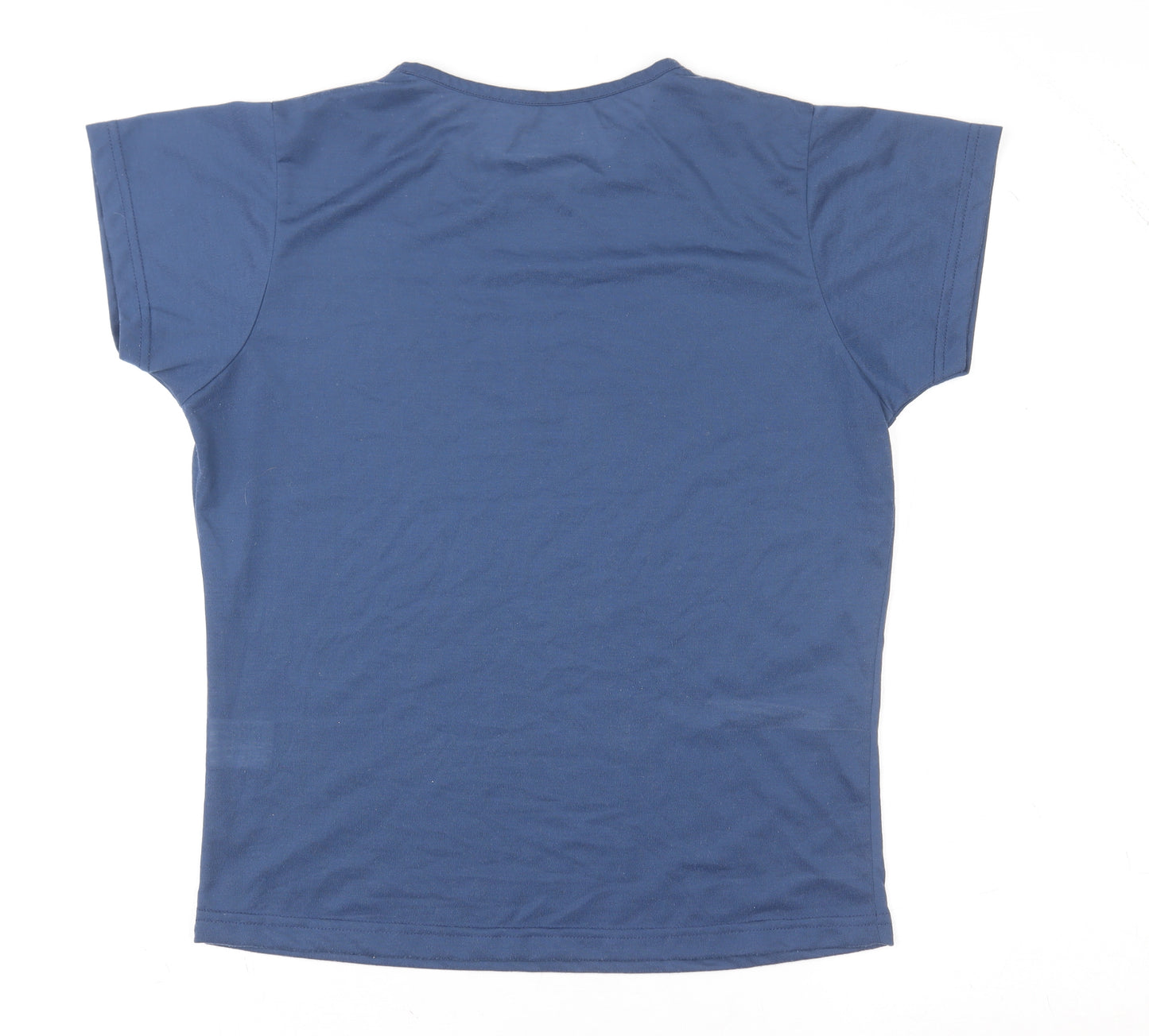 Peter Storm Boys Blue Short Sleeve Crew Neck Polyester Active T-Shirt 10 Years