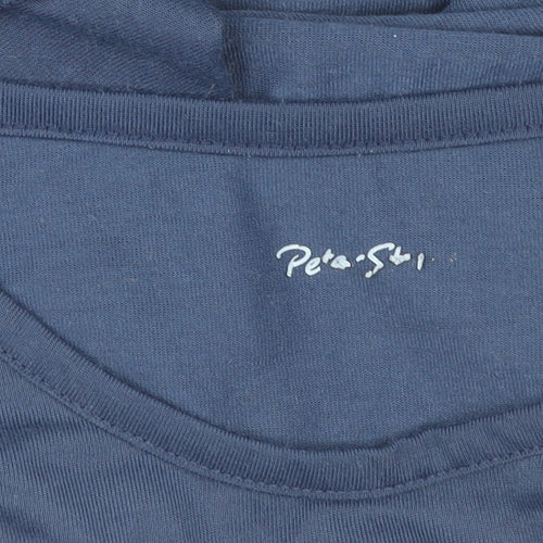 Peter Storm Boys Blue Short Sleeve Crew Neck Polyester Active T-Shirt 10 Years